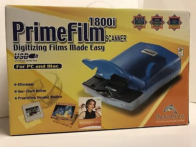 Pacific Image PrimeFilm 1800i Scanner BRAND NEW NEVER USED  • $25