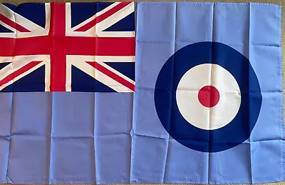 RAF ENSIGN -  5ft X 3ft (150cms X 90cms) - Polyester Flag • £3.50