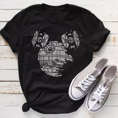 Mickey Death Star Star Wars Shirt Disney World T-Shirt • $24.99