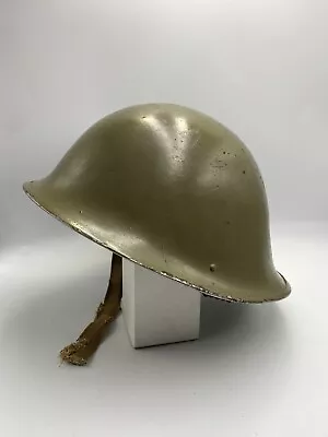 WWII British Army Helmet Stamped 1945 • $254.99