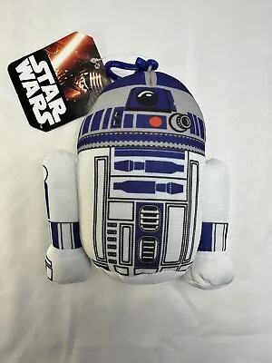 Star Wars R2D2 Droid 6” Plush Toy Backpack Clip Keychain W Zipper Coin Pouch • $10