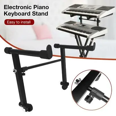 Adjustable Heightening Electronic Piano Rack Stand Keyboard SupporKeyboard Stand • $27.99