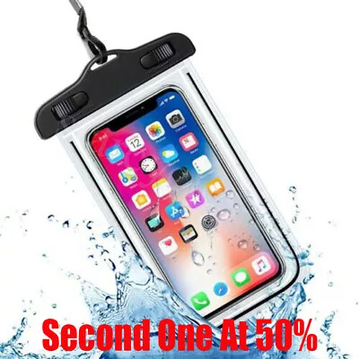 Universal Waterproof Case Bag IPX8 Luminous For Phone Pouch Case Dry Bag Hot OZ • $5.49