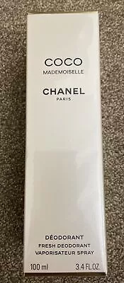 CHANEL COCO Mademoiselle Fresh DEODORANT Spray 100ml. Brand New Sealed. • £38