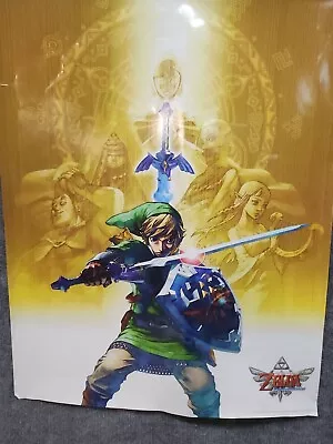 Club Nintendo: Legend Of Zelda 25th Anniversary Poster Skyward Sword 22x18  • $19.99