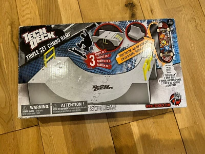 £30 • Buy Tech Deck Triple Set Combo Skate Park Finger Board Skateboard Ramp Bmx Scooter