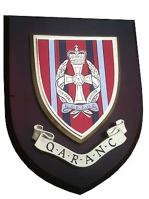 QARANC Military Wall Plaque Uk Hand Made For MOD • £21.99