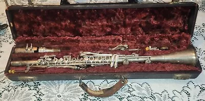 The Gladiator HN White Co Cleveland Ohio Bb Metal Clarinet • $99