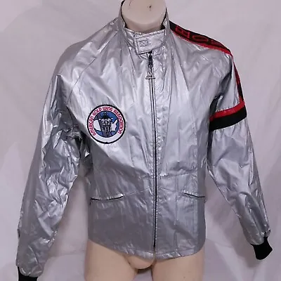 Vintage Honda Windbreaker Jacket Racing Hondaline Gold Wing Motorcycle 80s Large • $69.99