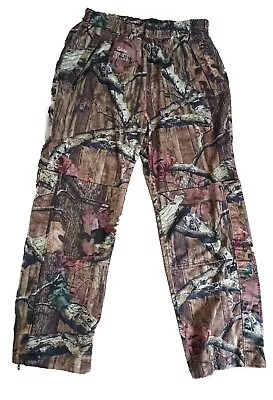 Cabelas Dry-Plus Mens XL Tall Long Hunting Pants Break Up Infinity Packable EUC • $21.99