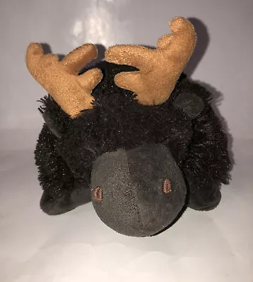 Pillow Pets Pee-Wees 11  Chocolate Moose Brown Plush Stuffed Animal Toy Soft • $10