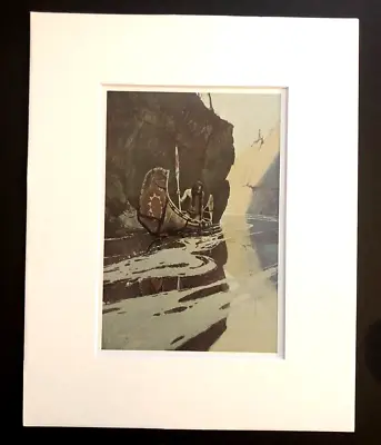 N. C. Wyeth  In The Crystal Depths  8 X 10 Matted Print • $19.99