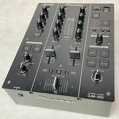 Pioneer DJM-350 2ch DJ Mixer DJM350 Controller 2-Channel Beginner Compact Used • $388.42