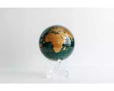 GREEN AND GOLD GLOBE 6  MOVA GLOBE MG-6-GDG Solar Power • $298