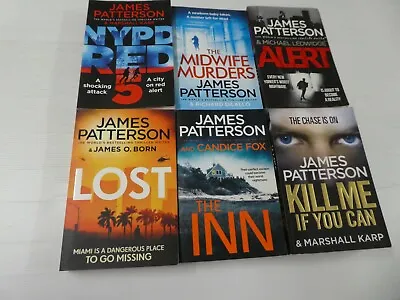 $65.03 • Buy Lot Of 6 X James Patterson Books (Medium Paperbacks) CGBL