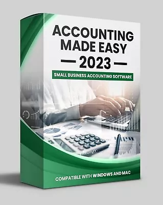 Small Business Accounting Software App 2023 Finance Bookkeeping Tax HMRC IRS • £27.97