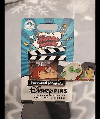 Disney Parks 2023 Awkward Moments Wreck It Ralph & Vanellope Slider LR Pin NEW • $26.95