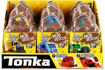 Tonka Metal Movers Mud Rescue Playset-Die Cast Vehicle-Ages 3+ (Assorted) • $13.95