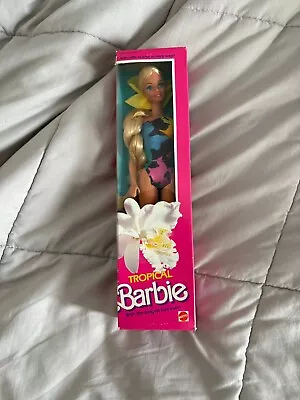 Vintage Tropical Skipper Barbie Doll By Mattel ©1985 New In Box • $5.50