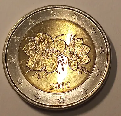 *Finland * 2 Euro *  2010  * Cond   UNC  * • $5.89