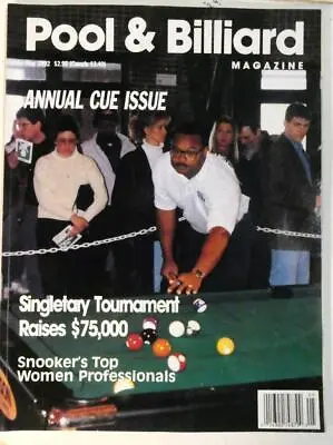 Pool & Billiard Magazine  ANNUAL CUE ISSUE-MIKE SINGLETARY TOURNAMENT  MAY 1992 • $16.99