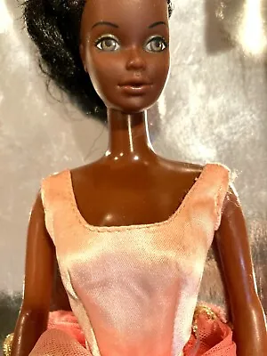 Barbie Vintage Ballerina Cara Black African American Doll 1975 Mattel Rare- Wow! • $459