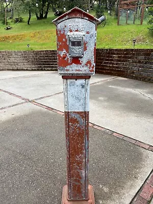 Vintage Gamewell Fire Alarm Call Box And Pedestal • $800