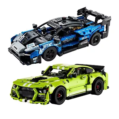 LEGO Technic X2: 42123 McLaren Senna GTR & 42138 Ford Mustang Shelby GT500 • $31