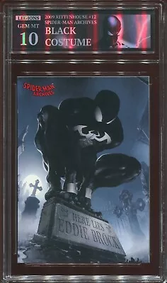 2009 Rittenhouse Spider-man Archives Black Costume #12 Gem Mint 10 • $11.99