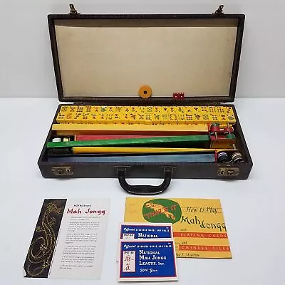 Vintage A & L Manufacturing Royal Brand Mah Jongg Set • $13.63