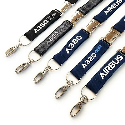 Licenced Airbus Lanyards / Airbus Logo / A320 / A350 / A380  • $19.96