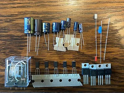 Marantz 2250B Power Supply Rebuild Recap Kit Capacitors Transistors Diodes Relay • $35