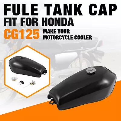 9L Cafe Racer Fuel Tank Motorcycle Gas Tank For Honda CG 125 • £39.36