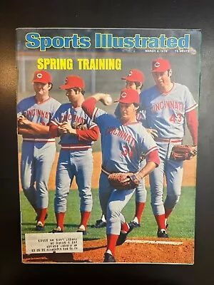 Sports Illustrated SI Magazine Spring Training Cincinnati Reds March 3 1975 • $4