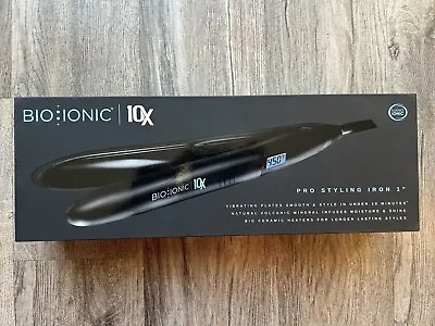 Bio Ionic 10X Pro Styling Iron 1 -Nano Ionic-with Vibrating Plates. Brand New. • $99.99