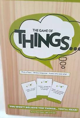$16.29 • Buy The Game Of Things It's Humor In A Box That's Guaranteed To Make You Laugh! Used