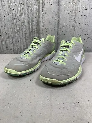$30.95 • Buy Nike Free Fit 2 Women’s Size 10 Gray / Volt Training  Running Shoes 487789-005