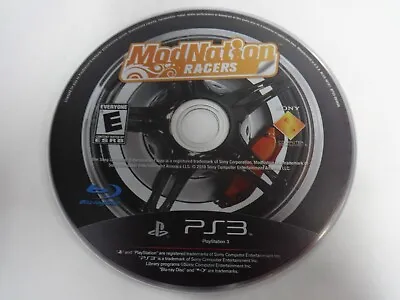 Mod Nation Racers Sony Playstation 3 PS3 Game Disc Only Free Ship • $11.30