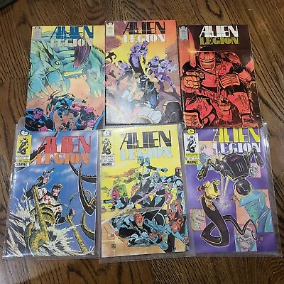 1984-1989 Lot Of 6 Alien Legion 2 4 5 5 10 12 Epic Comics Vintage *Read* • $12.99