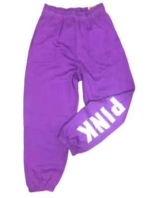 Victoria's Secret Pink Fleece Campus Pant Sweatpants Jogger Xs S M L Xl Nwt • $29.75