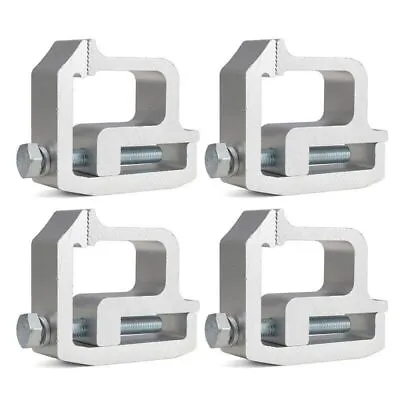 4×Mounting Clamps Truck Caps Topper Camper Shell Heavy Duty For Chevy Ford Dodge • $18.99