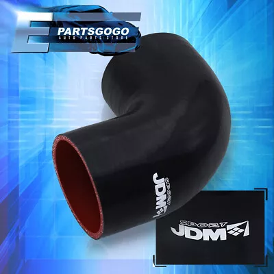 3.75  95MM 90 Degree Angle Elbow 3PLY Silicone Coupler Turbo Hose Piping Intake • $17.99