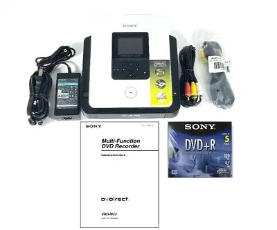 Sony DVD Recorder VRD-MC5 Multi-Function Bundle DVD-R Tested - Region Free✅ • $159.99