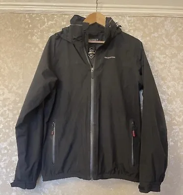 Craghoppers Goretex Jacket Black Small With Hood • £39