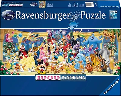 Ravensburger Disney Group Photo Puzzle 1000 Pieces Jigsaw Puzzle • $29.99