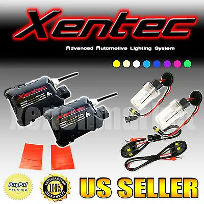XENTEC HID Slim Conversion Kit H4 H7 H11 H13 9003 9005 9006 6K 5K Hi-Lo Bi-Xenon • $29.99