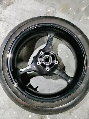 2006-2009 Suzuki Gsxr 600 Gsxr 750 Oem Rear Rim Wheel With Tire. 1 BEND • $96.80