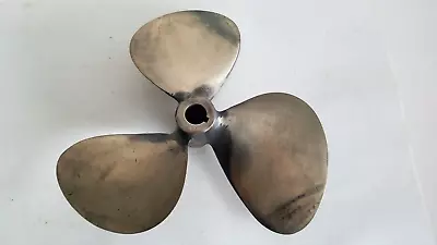 Vintage 9/63 Michigan Boat Propeller 14 RH 10 Brass Cup D1  Cupped Dyna Jet • $199.99