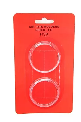 39mm Direct Fit Airtite Coin Capsule Holder For Silver Rounds & Coins Air Tight • $1.49