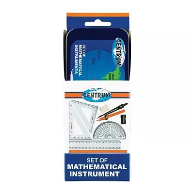 £4.99 • Buy Technical Drawing Mathematics Geometry Instruments Box Set Student Compass Kit